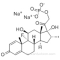 Pregna-1,4-dien-3,20-dion, 9-Fluor-11,17-Dihydroxy-16-Methyl-21- (Phosphonooxy) -, Natriumsalz (1: 2), (57187068,11b, 16a) - CAS 2392-39-4